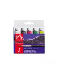 Boîte de gouache Studio en tube de 10ml, 5 pièces