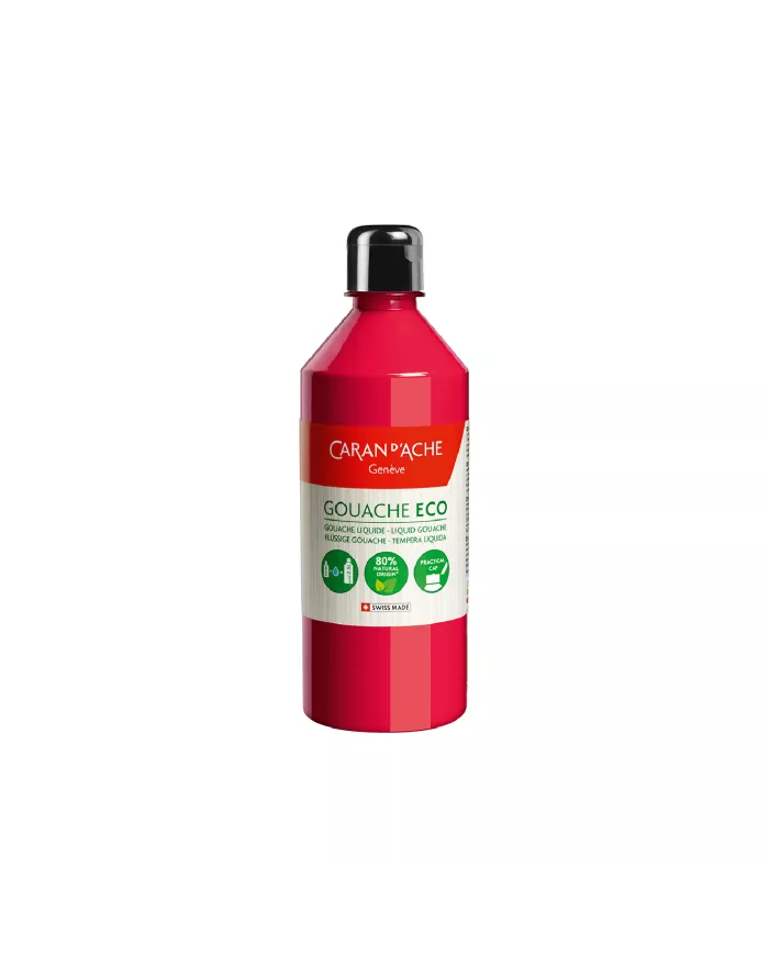 Gouache ECO 500ml , orange, ecarlate et carmin