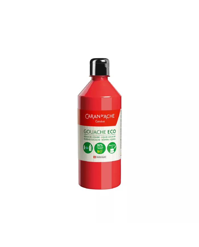 Gouache ECO 500ml , orange, ecarlate et carmin