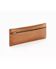 Etui pour stylo zippé camel