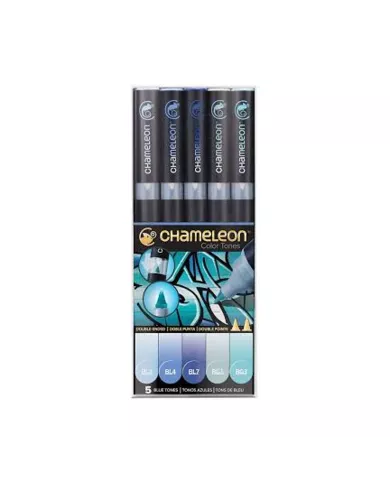 Set Chameleon - Tons bleus