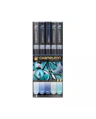 Set Chameleon - Tons bleus