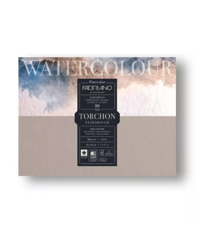 Bloc de papier aquarelle Watercolour Studio Torchon 20 feuilles 300gr