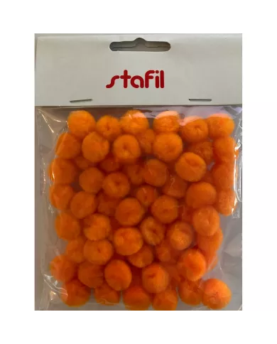 Pompon orange
