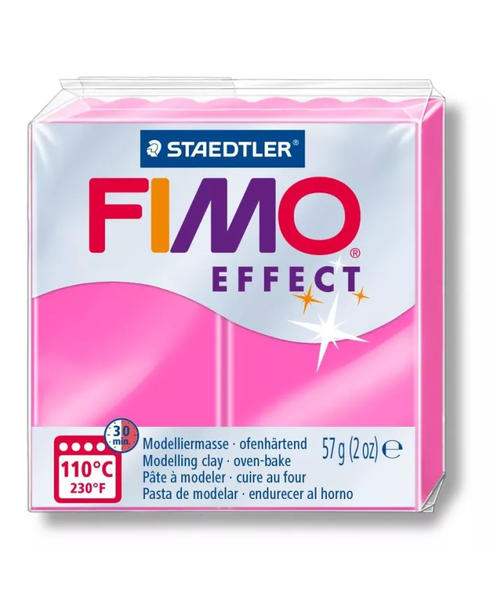 Fimo effect 57g Rose NEON