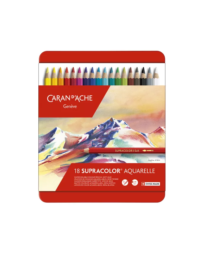 Boîte de crayons Artist Supracolor, 18 pièces
