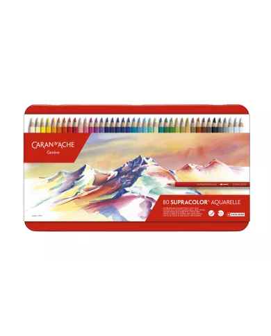 Boîte de crayons Artist Supracolor, 80 pièces