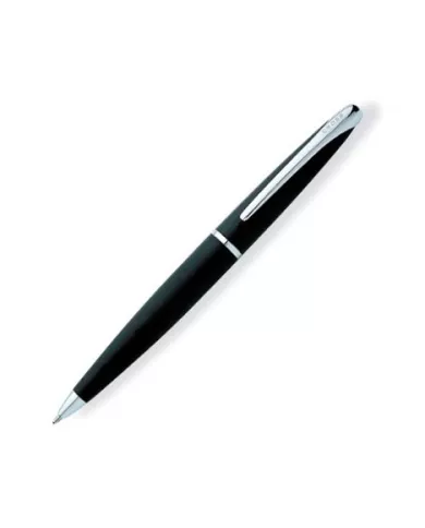 Stylo-bille ATX Basalte Noir finition chromé