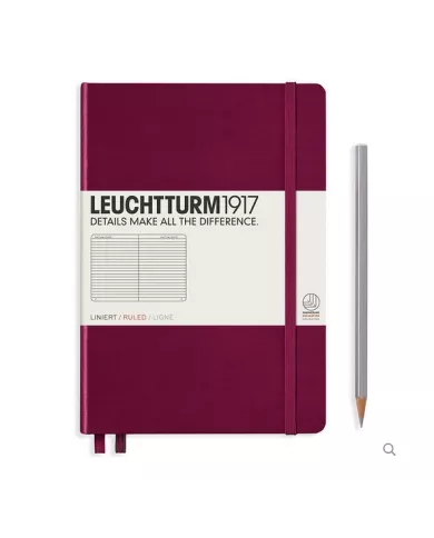 Carnet A5 Leuchtturm 1917 port red