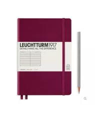 Carnet A5 Leuchtturm 1917 port red