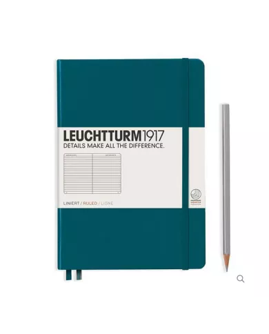 Carnet A5 Leuchtturm 1917 pacific green