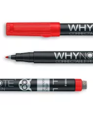 WhyNote - Feutre effaçable MOYEN Rouge