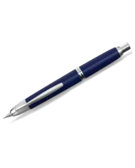 Pilot - Stylo-Plume Capless laque bleu finition rhodié, 3 tailles de bec F, M, B