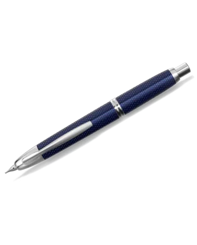 Pilot - Stylo-Plume Capless Graphite laque bleu finition rhodié, taille de bec M, F, B