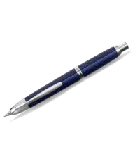 Pilot - Stylo-Plume Capless laque argent finition rhodié, 3 tailles de bec F, M, B