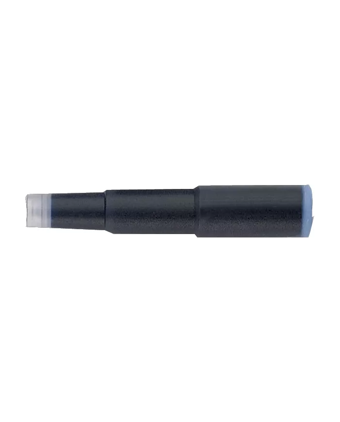 Cartouche d'encre pour plume, 5 couleurs Bleu, Noir, Bleu-Noir, Brun et Bleu effaçable