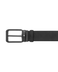 Ceinture réversible à boucle fer à cheval noir/marron