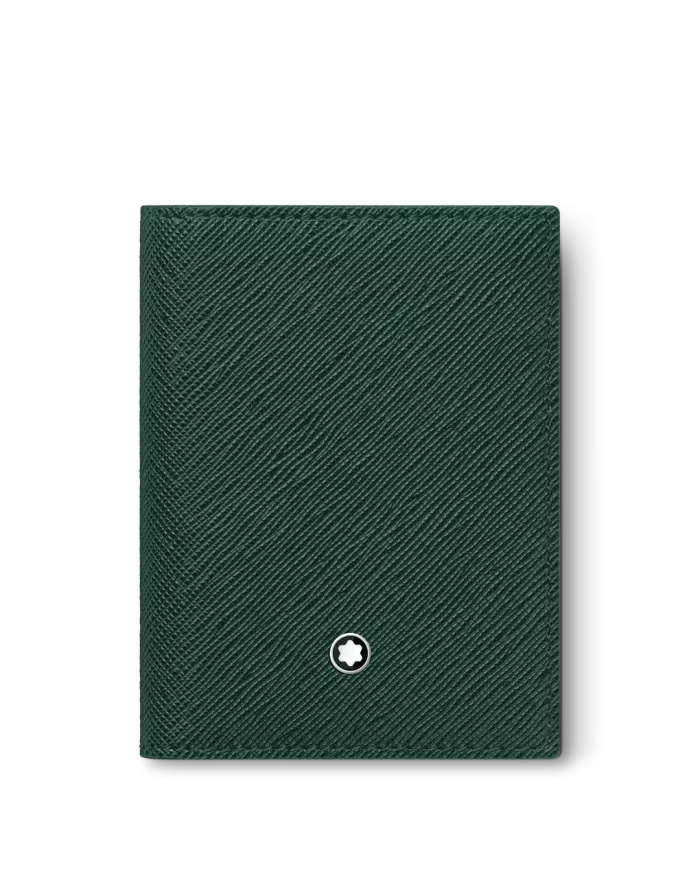 Porte-cartes 4cc Sartorial vert