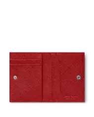 Porte-cartes 4cc Sartorial rouge