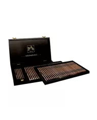 Coffret en bois de 76 crayons Luminance