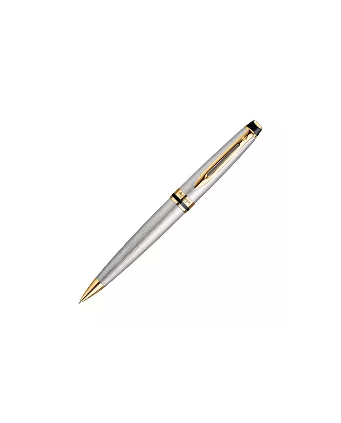 Waterman - Stylo-bille Expert Acier fin finition doré à l'or fin ::  Waterman :: Expert