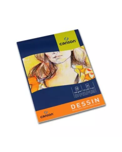 Bloc de papier Canson dessin A4 160g