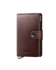 Secrid - Porte-cartes de crédit en cuir Pebble Rose