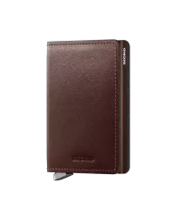 Secrid - Porte-cartes de crédit en cuir Slim DUSK teal