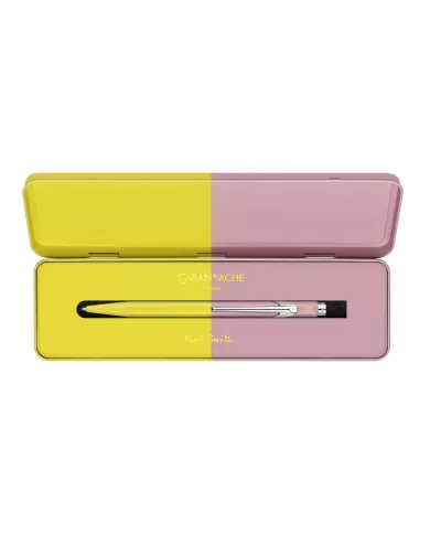 Stylo à bille 849 Paul Smith - Chartreuse/Rose