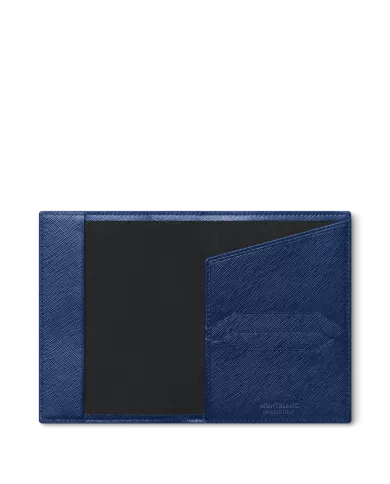 Porte-passeport Sartorial Bleu