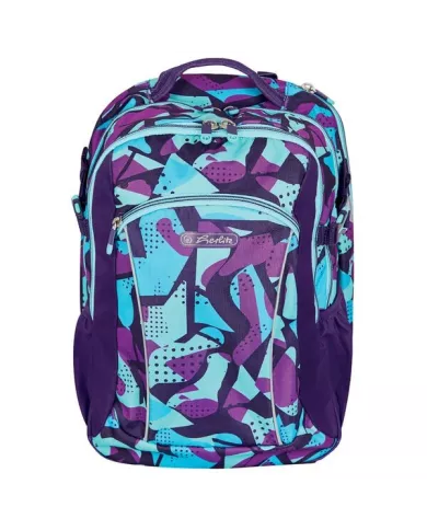 Sac à dos scolaire Herlitz Ultimate Camo Purple