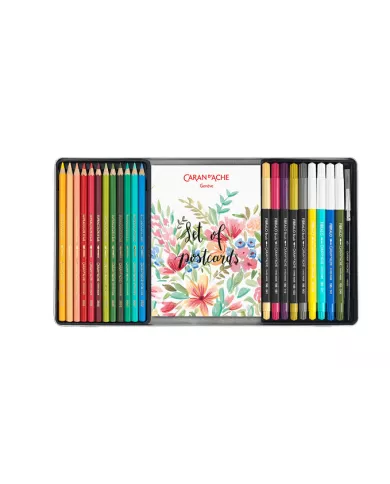 Set Botanique de coloriage et de lettering Julie Thomas + 1 cours en ligne