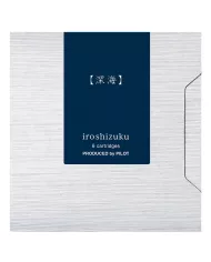 Cartouches d'encre Iroshizuku 6 pièces, Les Bleus