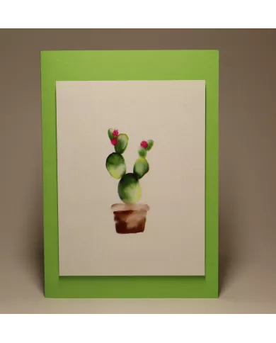 Carte A6 - Cactus