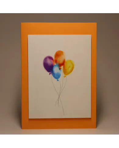 Carte A6 - Ballons