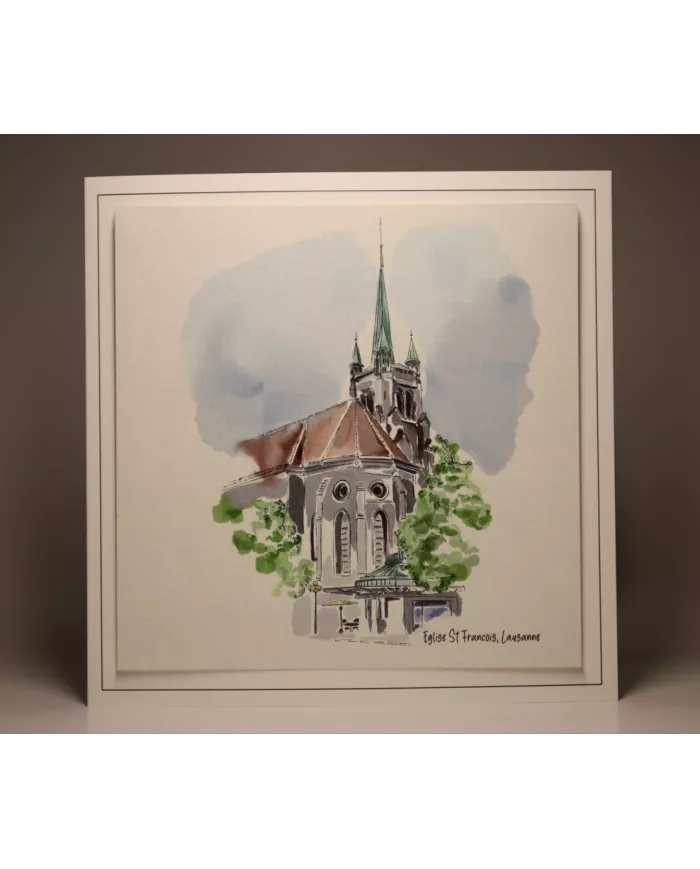 Carte Carrée - Eglise St François, Lausanne