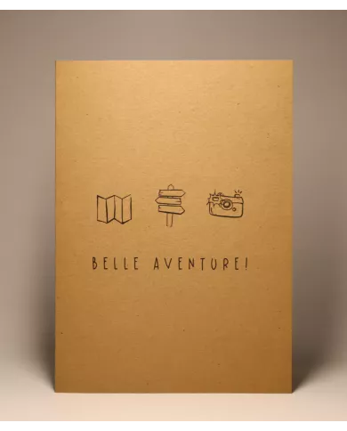 Carte A6 - Belle Aventure