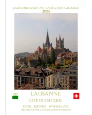 Calendrier de table "Lausanne" 2024