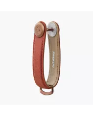 Porte-clés Orbitkey Canvas Brick Red