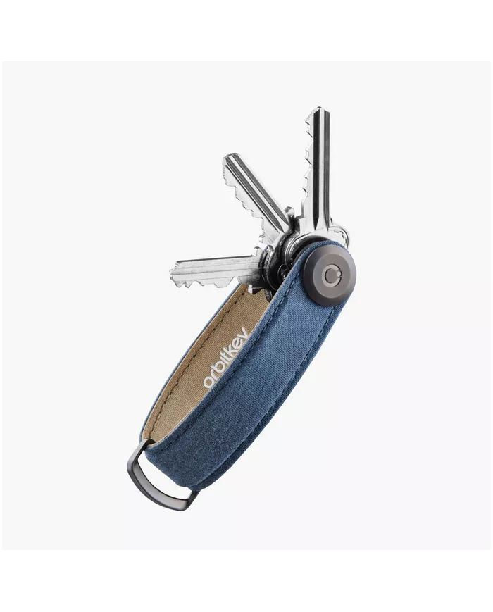 Porte-clés Orbitkey Canvas Navy Blue