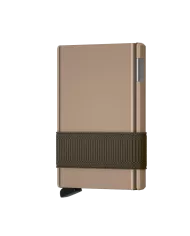 Secrid - Porte-cartes de crédit en cuir Matte vert-noir