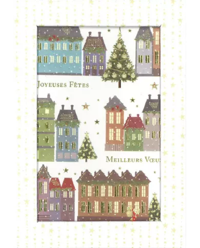 Coffret de 10 cartes de Noël Maison