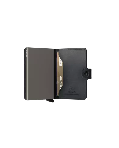 Secrid - Porte-cartes de crédit en cuir Mirum noir