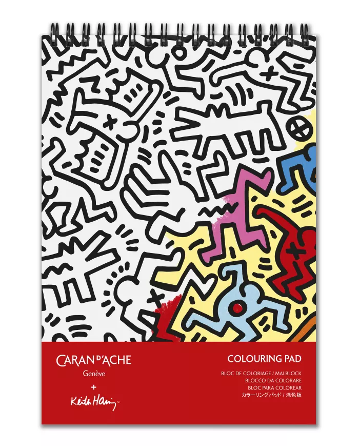 Bloc de coloriage A5 Keith Haring