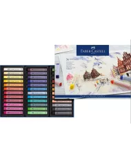 Boîte de pastels tendres Faber Castell, assortiment de 12 pces