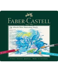 Boîte de crayons couleur aquarelle Faber-Castell 8203, assortiment de 36 pces