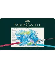 Boîte de crayons couleur aquarelle Faber-Castell, assortiment de 120 pces