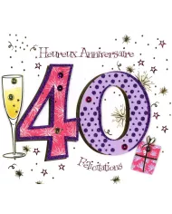 Carte Anniversaire 40 ans