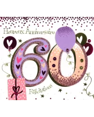 Carte Anniversaire 60 ans