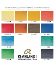 Set métal Aquarelle Rembrant | 12, 24, 36 ou 48 couleurs